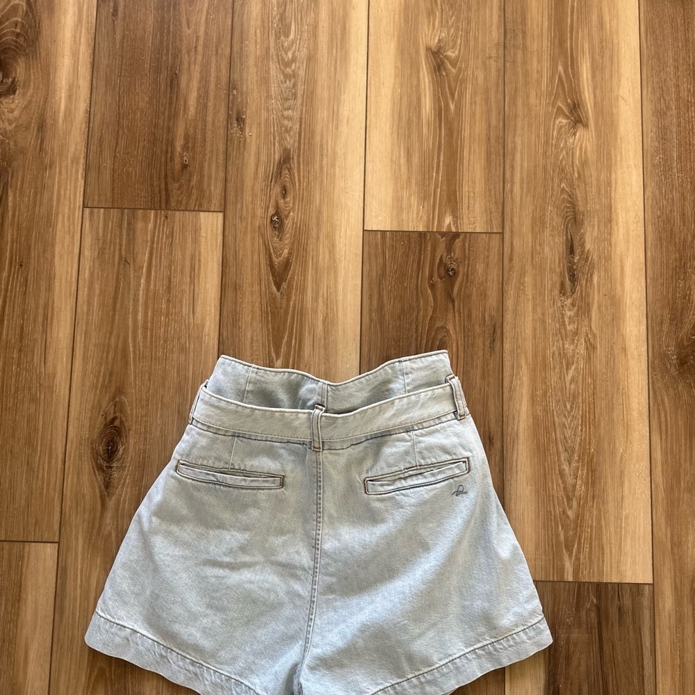 DL1961 women’s paper bag High-Waisted denim Shorts size 26 NWT - Picture 5 of 6